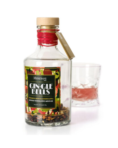 GIN-GLE BELLS – Kit per Preparare a Casa il Gin di Natale in Bottiglia in Vetro
