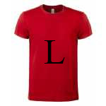 T shirt UNISEX Rosso L € 0,00
