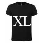 T shirt UNISEX Nero XL
