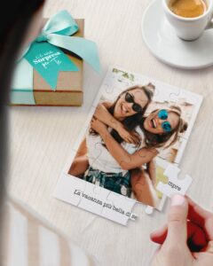 Puzzle Scatolina Vacanza Amica Regalo Personalizzato Ricordo