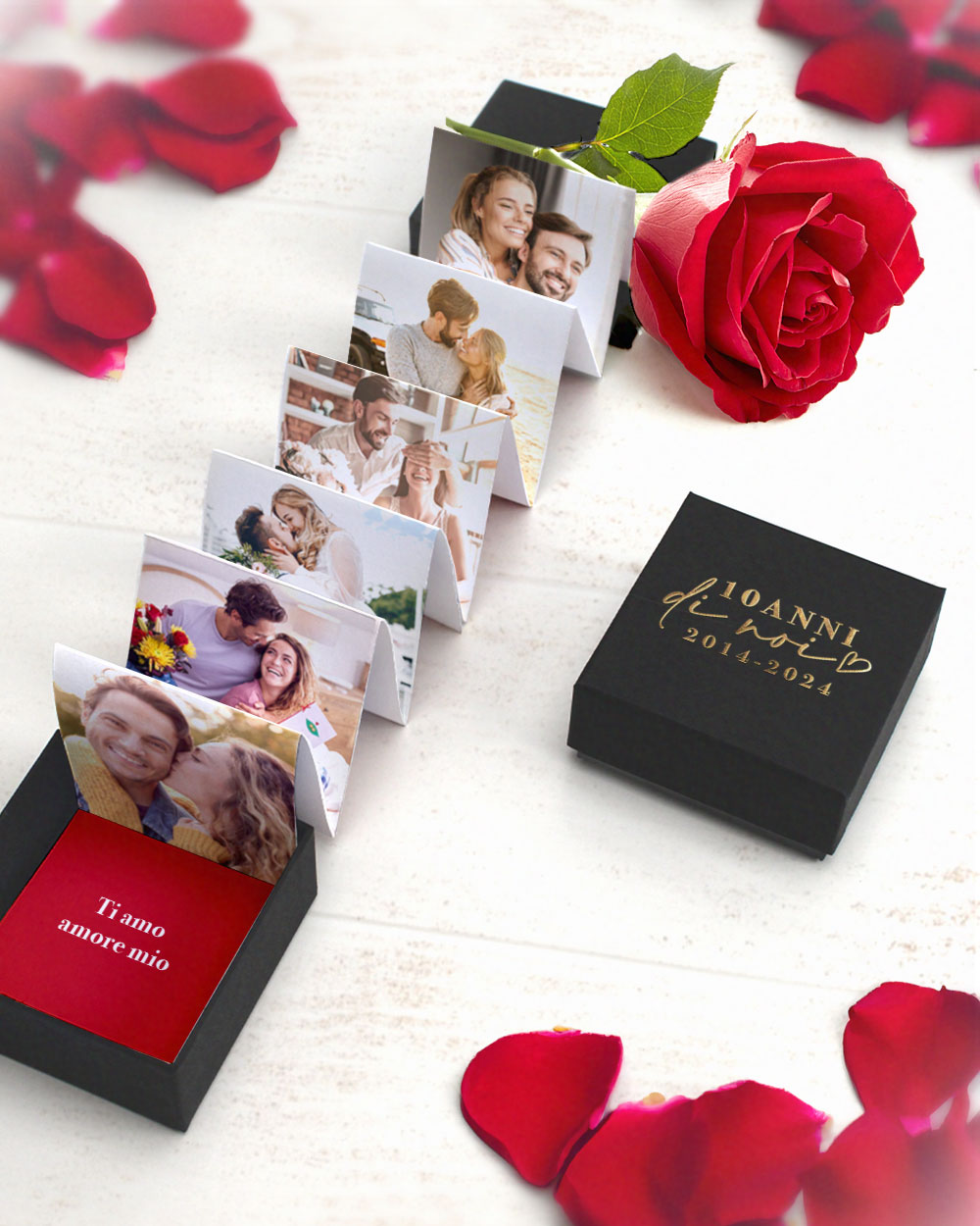 Scatola Box Surprise San Valentino Completa Personalizzabile