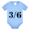 Body 3-6 AZZURRO BABY