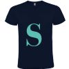 T-SHIRT UOMO BLU NAVY S