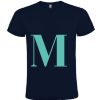 T-SHIRT UOMO BLU NAVY M