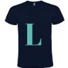 T-SHIRT UOMO BLU NAVY L