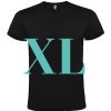 T-SHIRT UOMO NERO XL