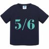 5/6 ANNI TSHIRT BAMBINO BLU NAVY