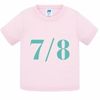 7/8 ANNI TSHIRT BAMBINO ROSA CHIARO