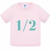 1/2 ANNI TSHIRT BAMBINO ROSA CHIARO