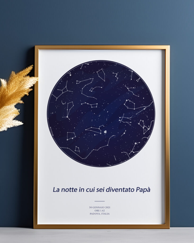 quadro-illustrazione-cielo-mappa--papa33