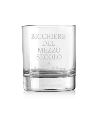 Bicchiere Da Whisky Personalizzato Con Incisione – Modello Classico 6'