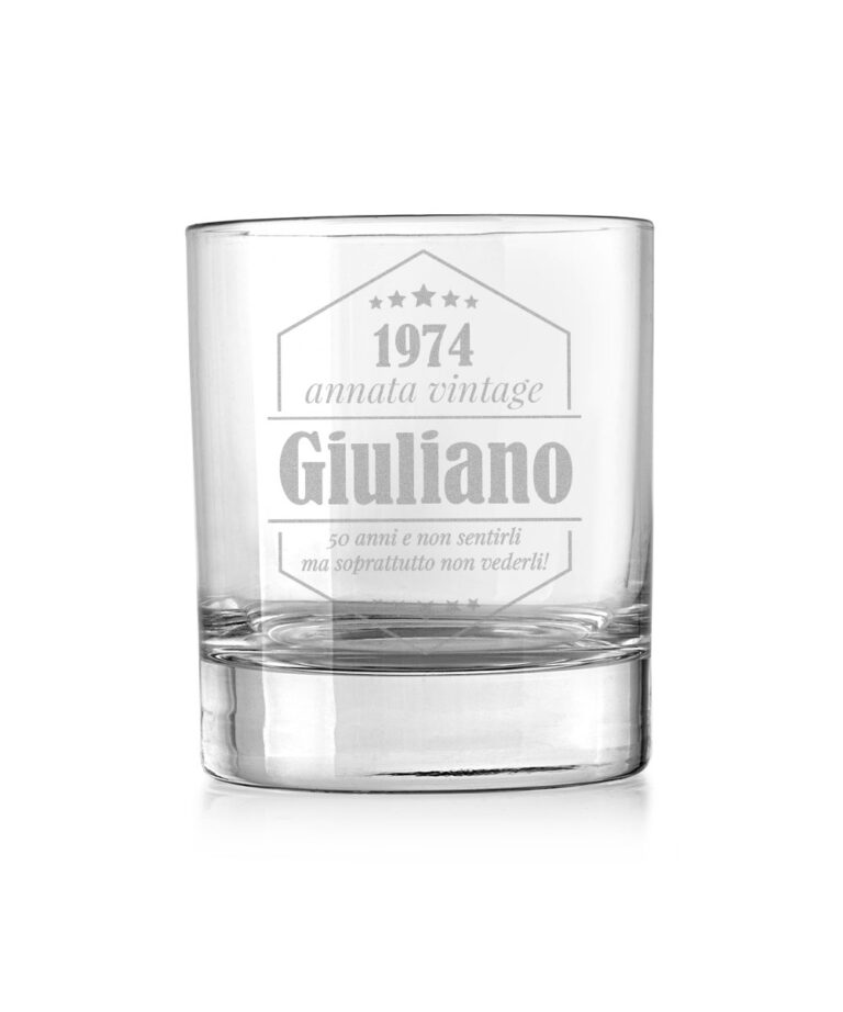 Leonardo Bicchiere Da Whisky Con Incisione – Design Ornamentale - Foto 8