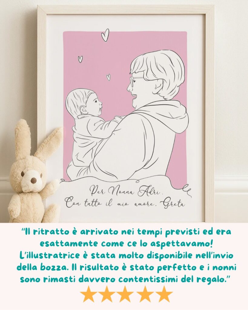 illustrazione-ritratto-line-art-a-partire-dalla-foto-idea-regalo-festa-dei-nonni