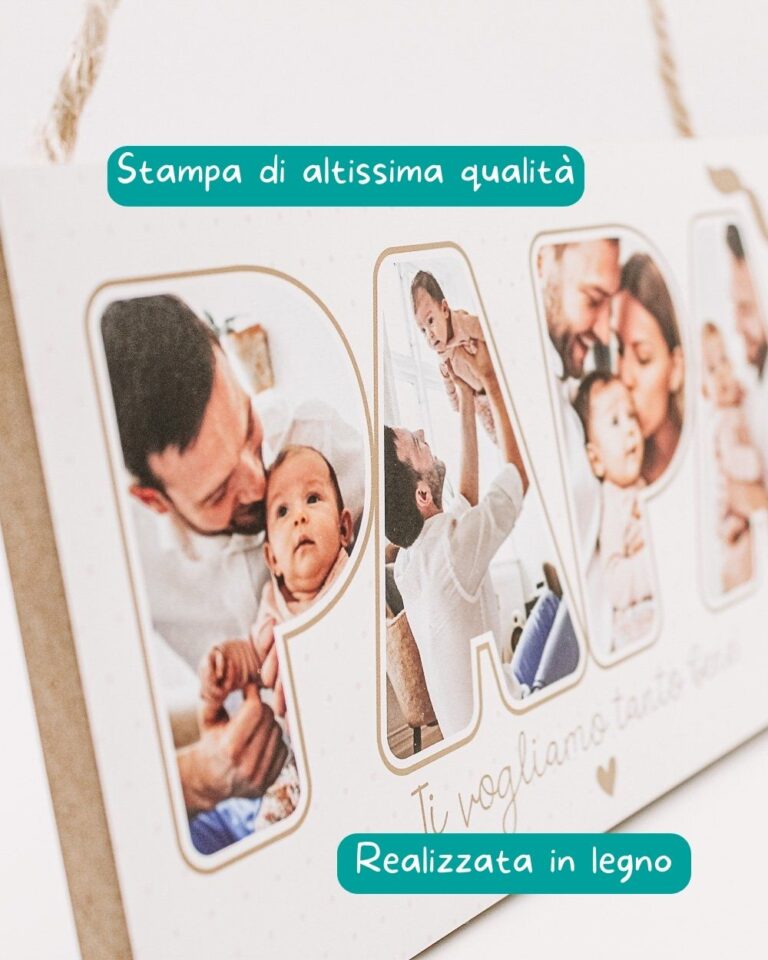 Collana Con Incisione Personalizzata Regalo Per La Festa Del Papà Papà - Foto 3