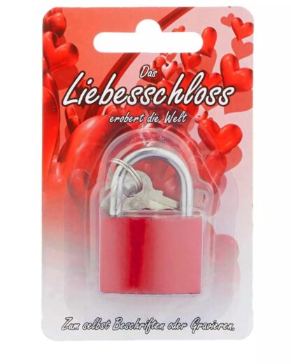 Lucchetto dell’Amore - Rosso -