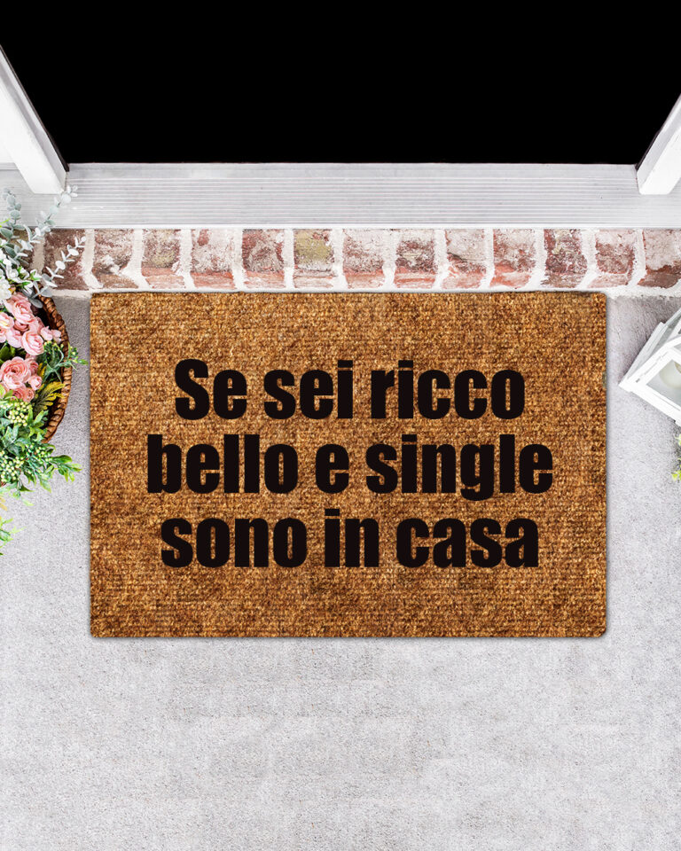 Zerbino Divertente Nicoman Con Stampa UV - Tappetino Per Esterni 75x45cm (P08-vw-van+Rome) - 5
