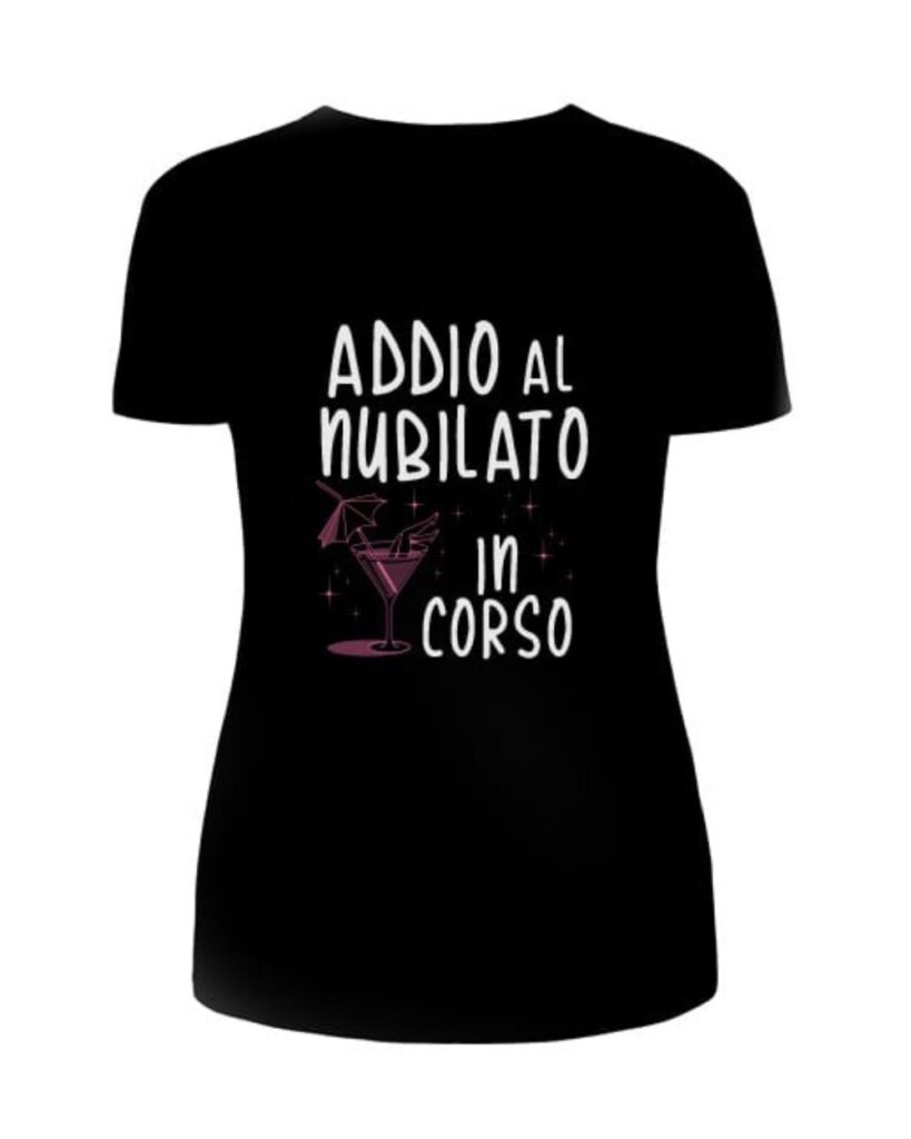 Magliette Addio Addio Al Nubilato Vestiti A Tema T-shirt Donna