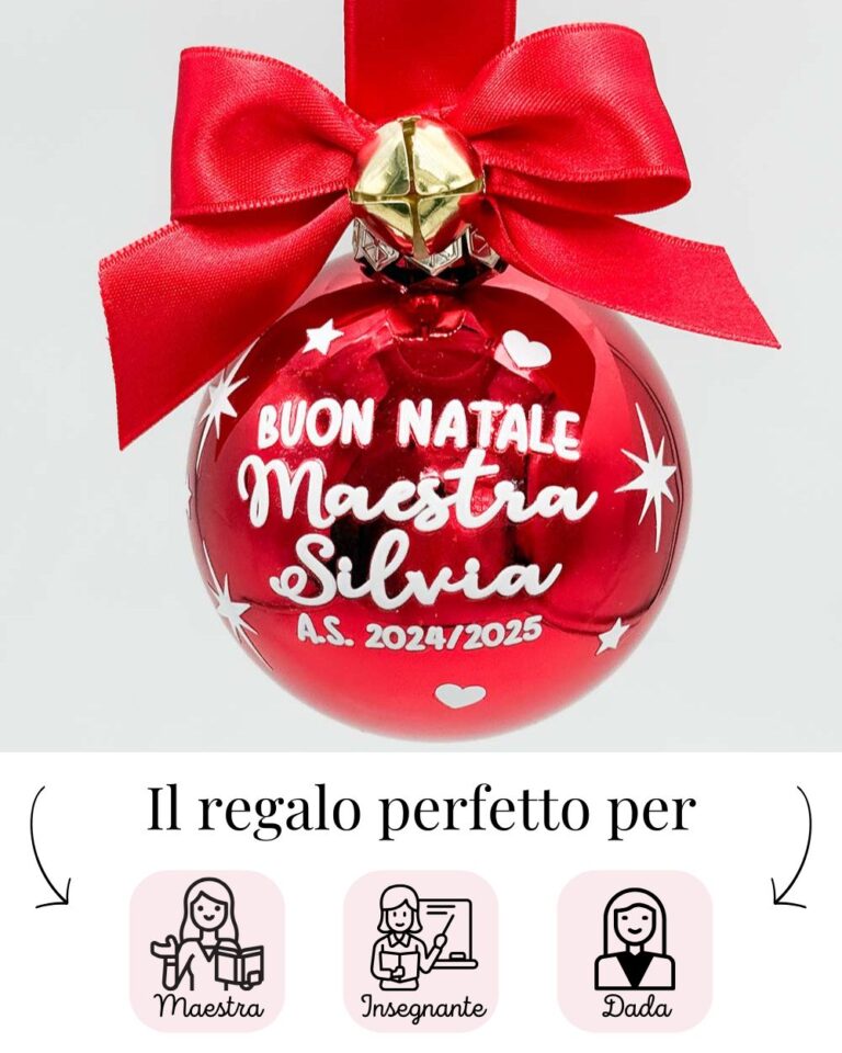 PALLINE DI NATALE PERSONALIZZATE - Feste - Idee regalo - di Il rega