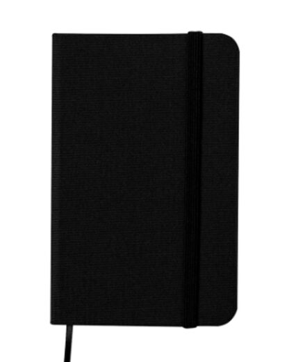 Quaderno Agenda Nero con Pagine Bianche