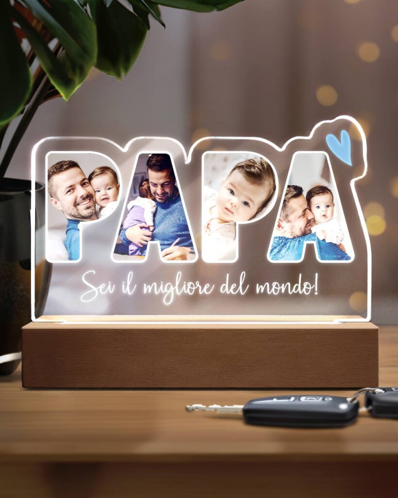 Targa A Cuore In Legno RED OCEAN Per Mamma Adottiva – Messaggio Speciale, 10x10 Cm, Con Corda, Made In UK