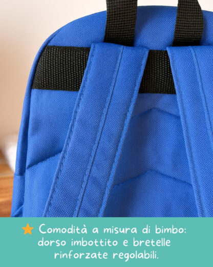 Zainetto Asilo Personalizzato con Nome e Personaggio - Zaino Scuola Materna per Bambini - Zainetto Sport Personalizzato - immagine 10