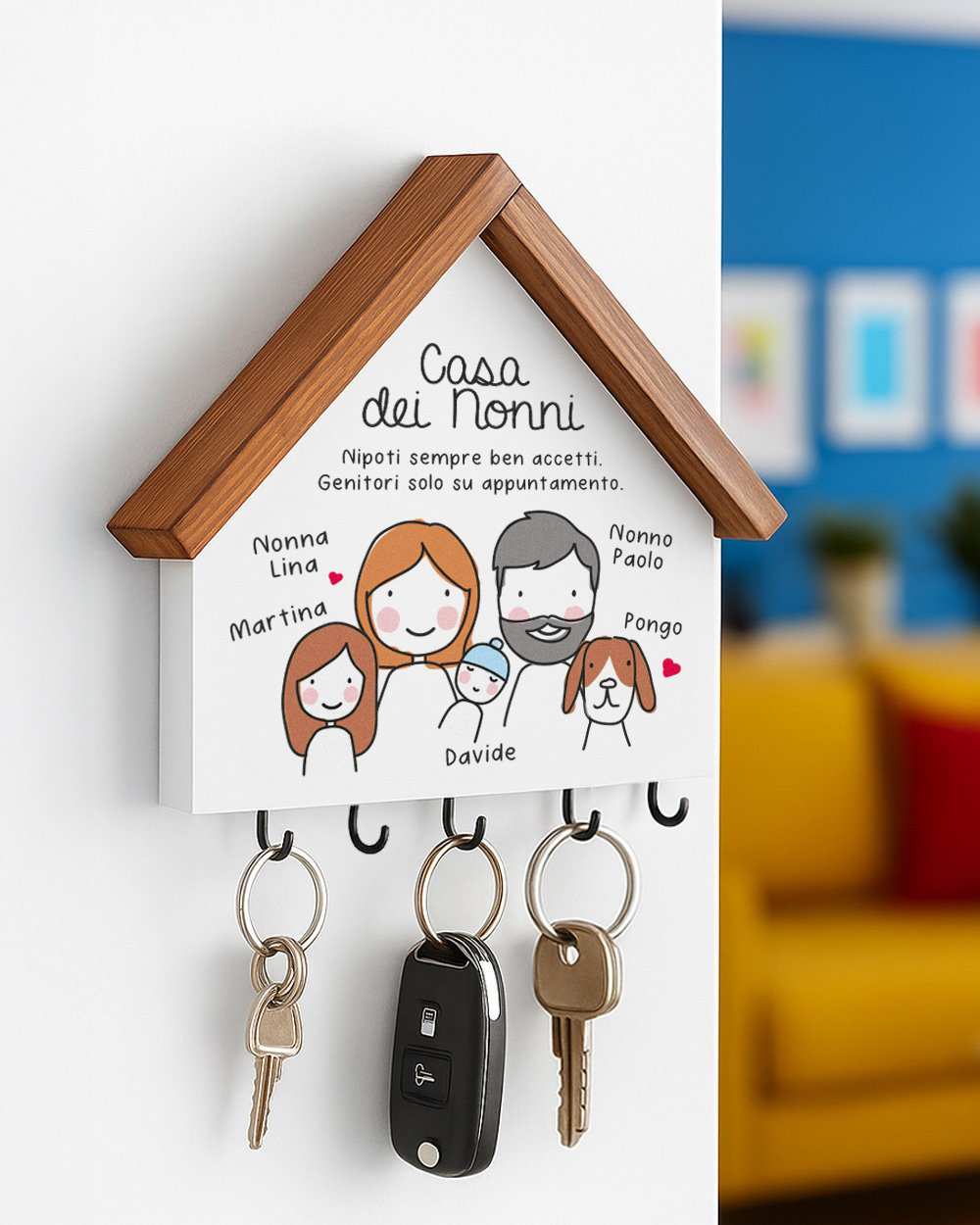 casetta-appendichiavi-personalizzata-ritratto-regalo-nonni