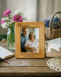 Cornice Legno Personalizzata Nonni Dedica2