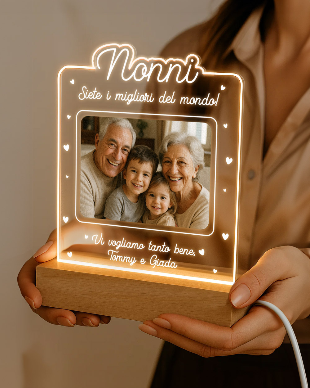 Lampada Personalizzata Foto Dedica Regalo Nonni02 1