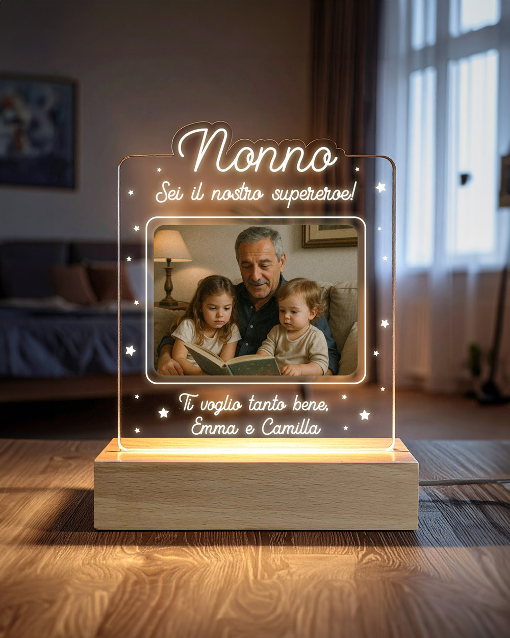 Lampada Personalizzata Foto Dedica Regalo Nonno02 1