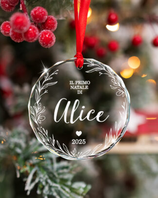 pallina-vetro-cristallo-mio-primo-natale-personalizzata-DECORO-FOGLIE
