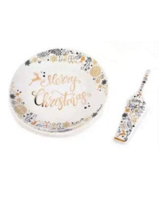piatto-natalizio-con-spatola-merry-christmas