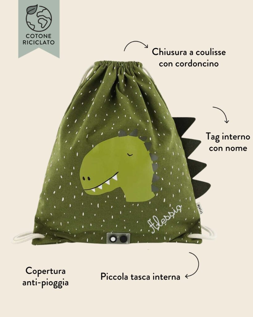 sacca-asilo-trixie-dinosauro-personalizzata
