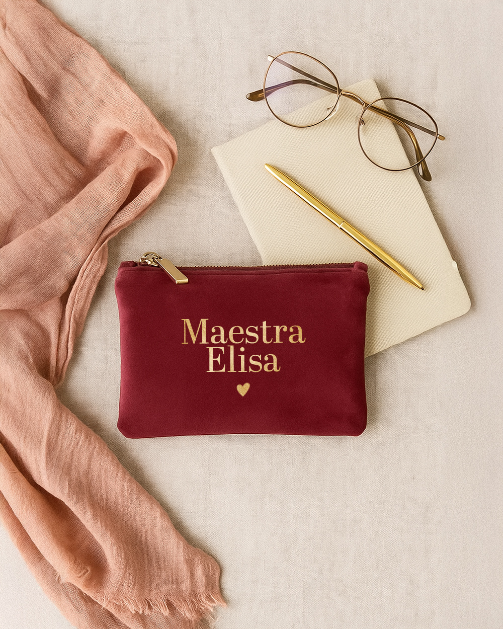 borsellino-velluto-zip-personalizzato-nome-regalo-maestra