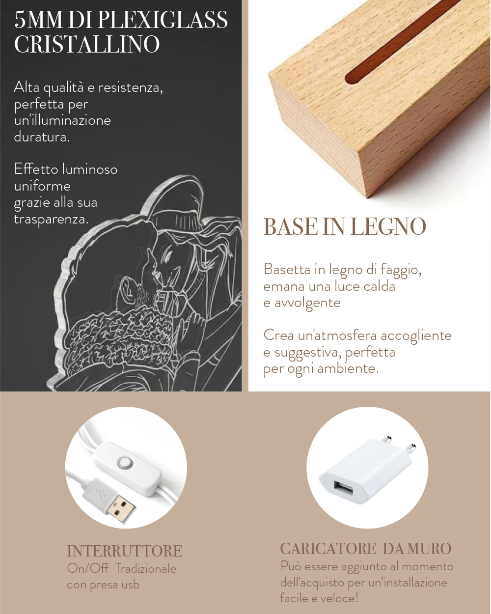 Lampada-led-illustrazione-lineart-regalo-san-valentino-anniversario