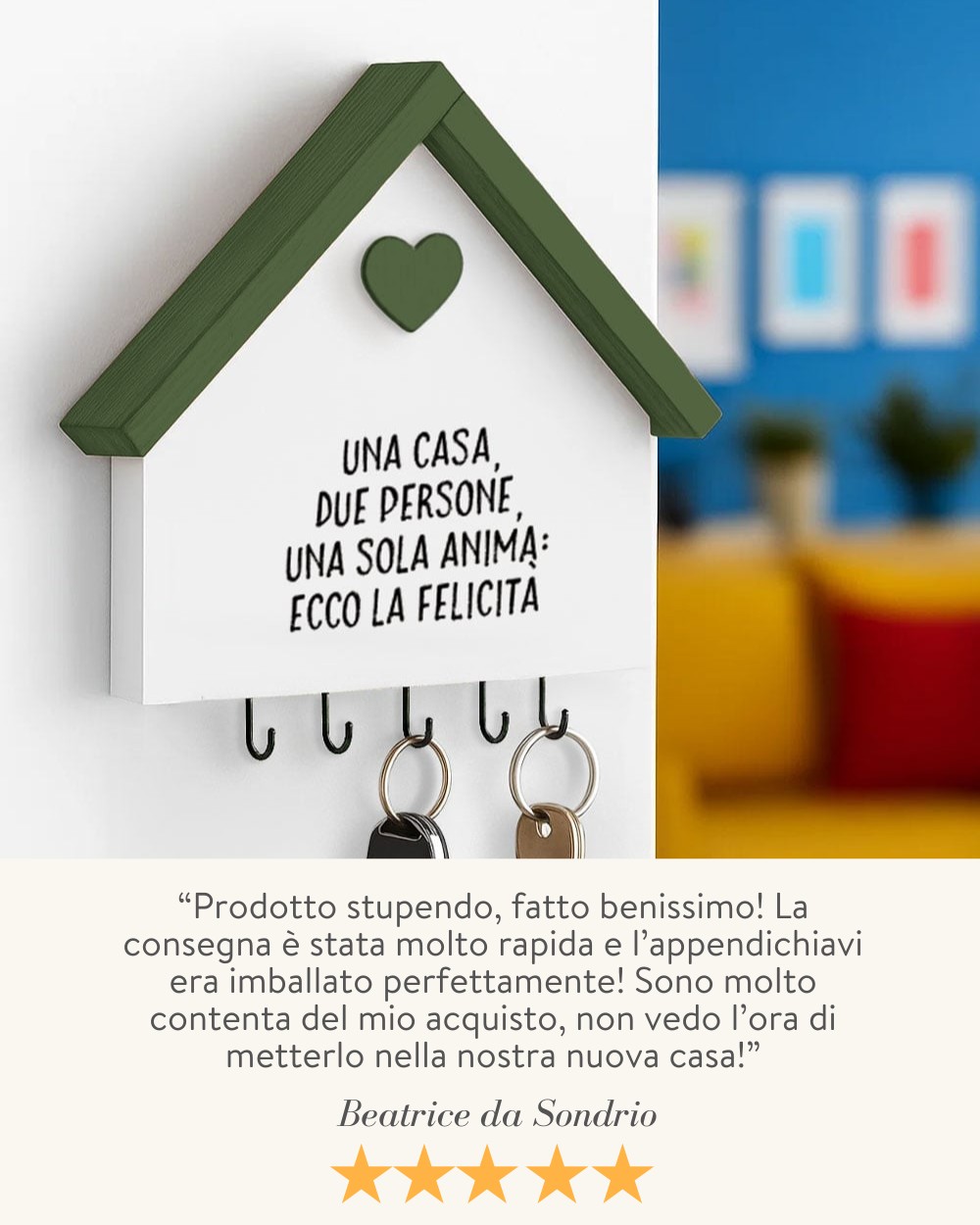 Casetta Appendichiavi Anniversario Amore San Valentino 2 5