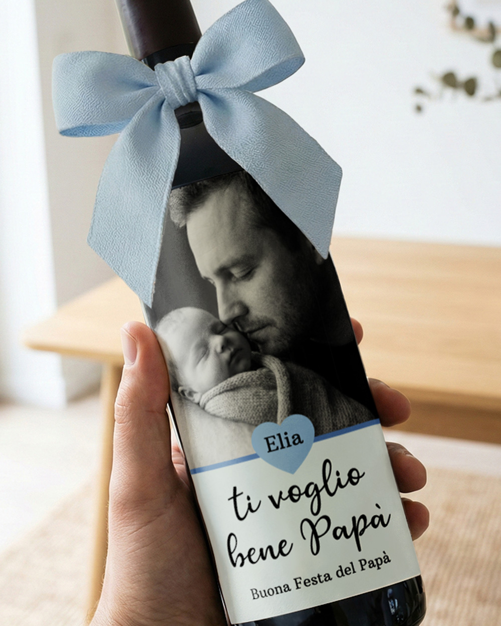 Bottiglia Personalizzata Regalo Festa Papa Complanno Foto Dedica Bambino Bambina04