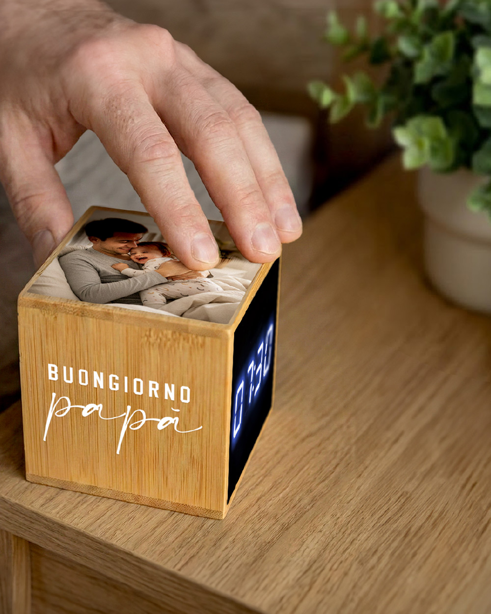 regalo-personalizzato-sveglia-foto-festa-papa-compleanno