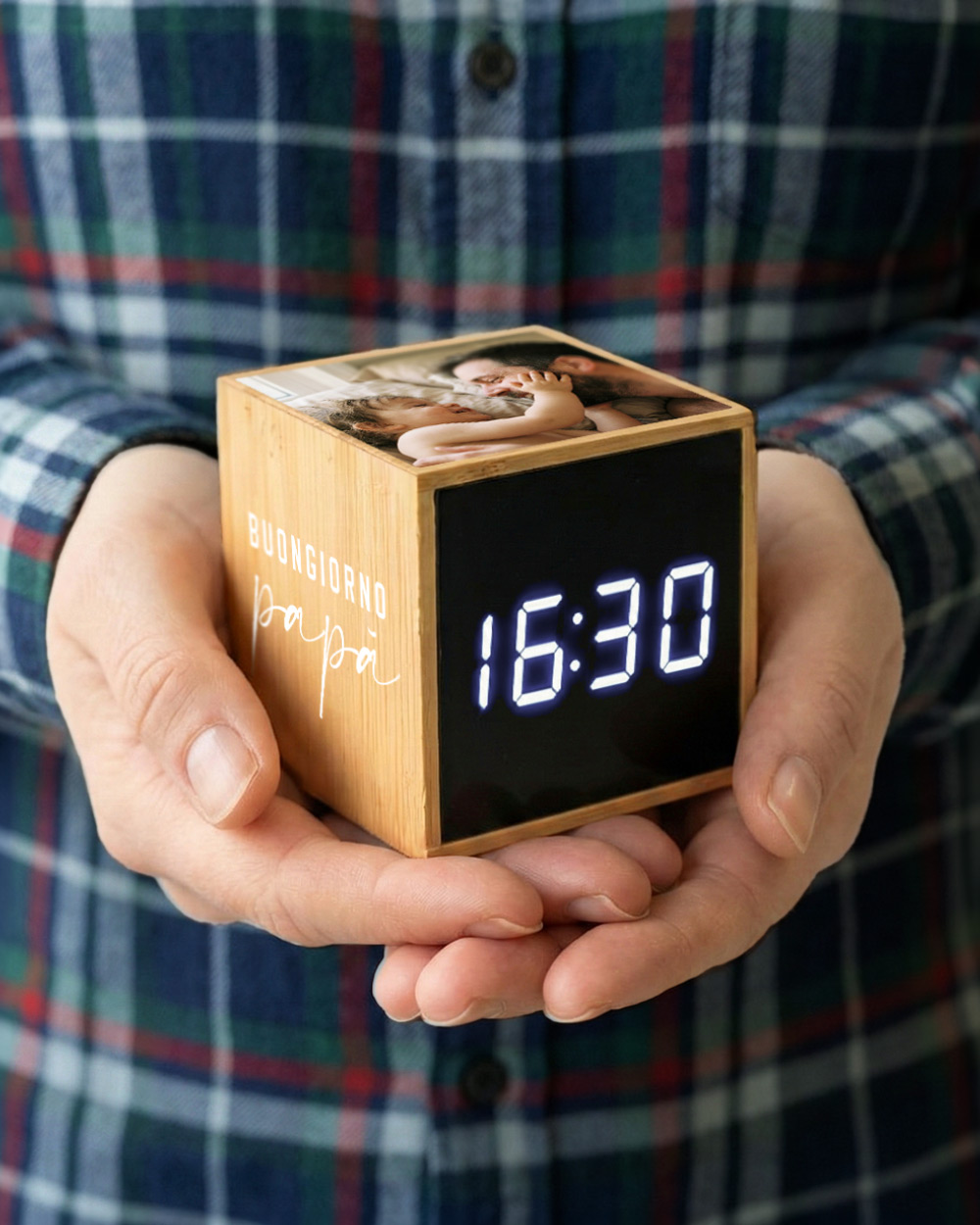 regalo-personalizzato-sveglia-foto-festa-papa-compleanno