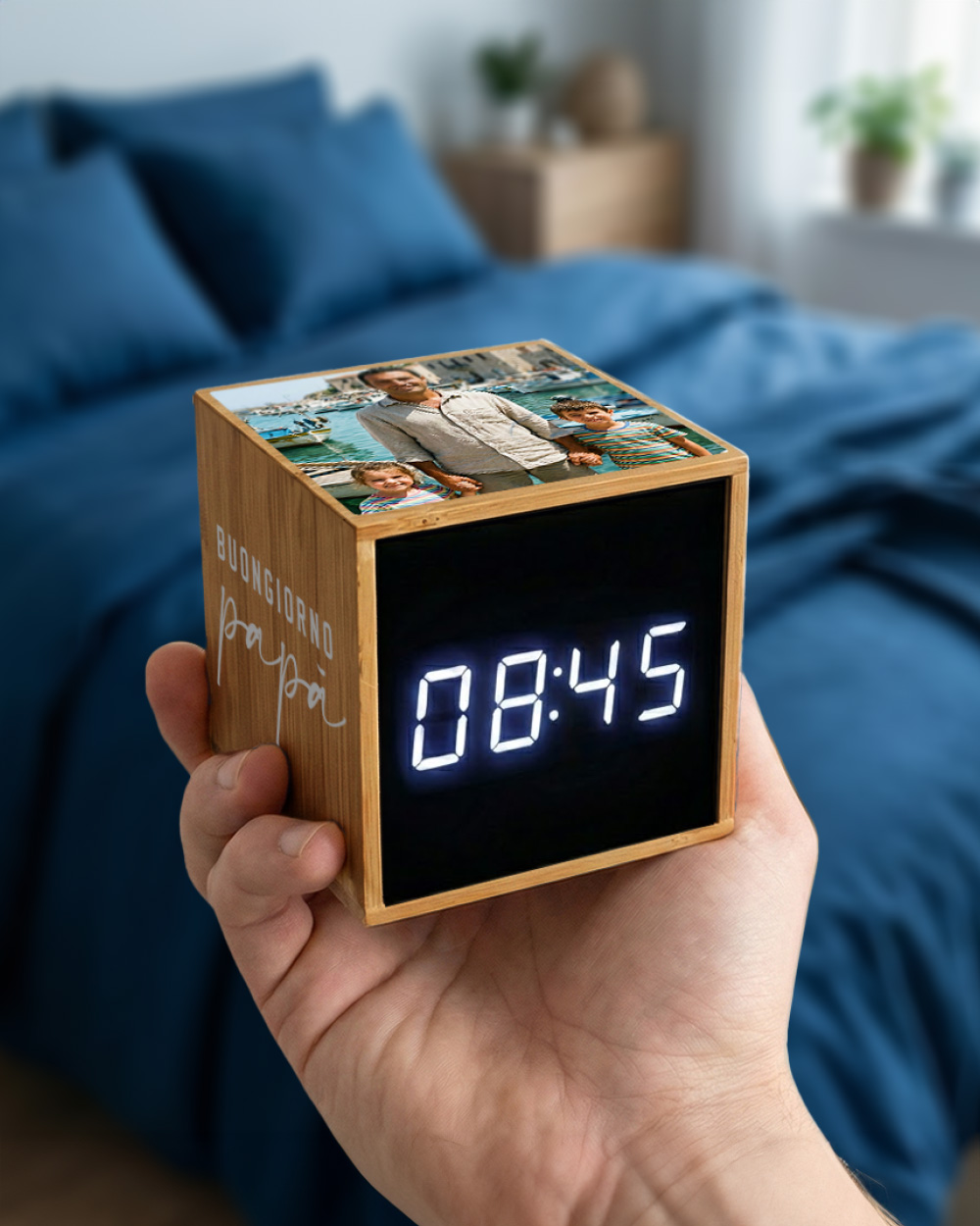 regalo-personalizzato-sveglia-foto-festa-papa-compleanno