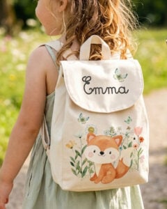 Regalo Personalizzato Zaino Scuola Nome Animali