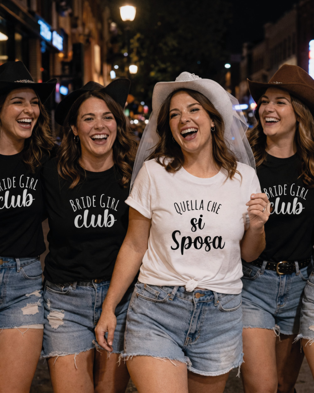 t-shirt coordinato addio al nubilato quella che varianti colori taglie sposa testimone
