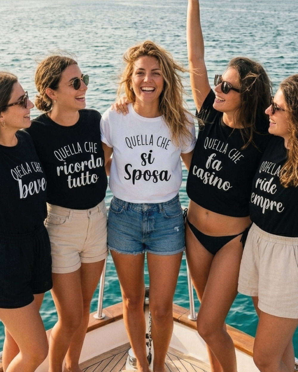 configuratore magliette personalizzate addio al nubilato quella che sposa amiche