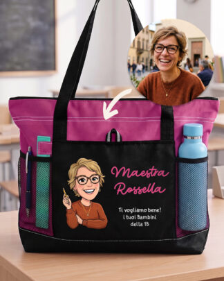 regalo-personalizzato-borsa-maestra-ritratto