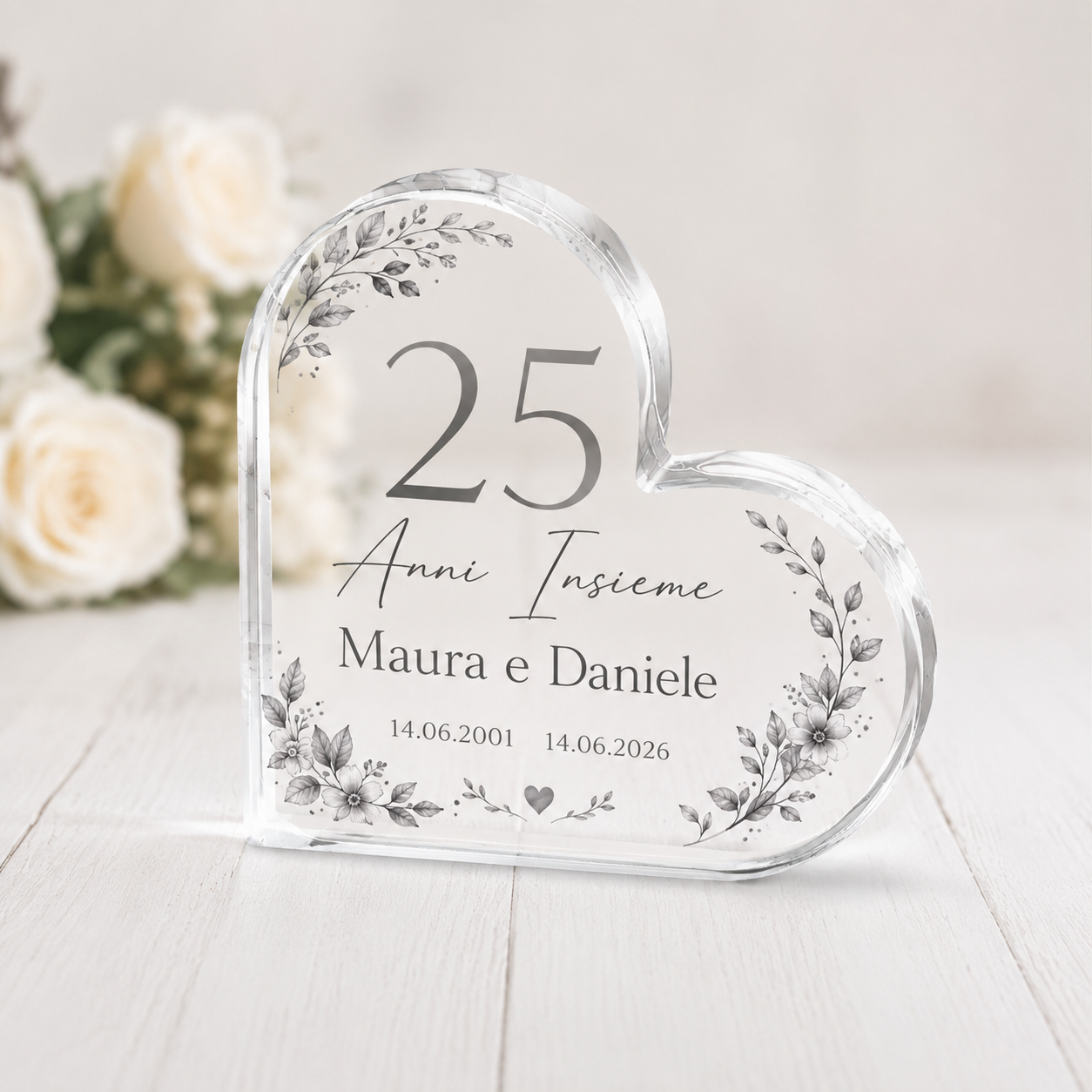 Regali per 25 Anni di Matrimonio Nozze d'Argento