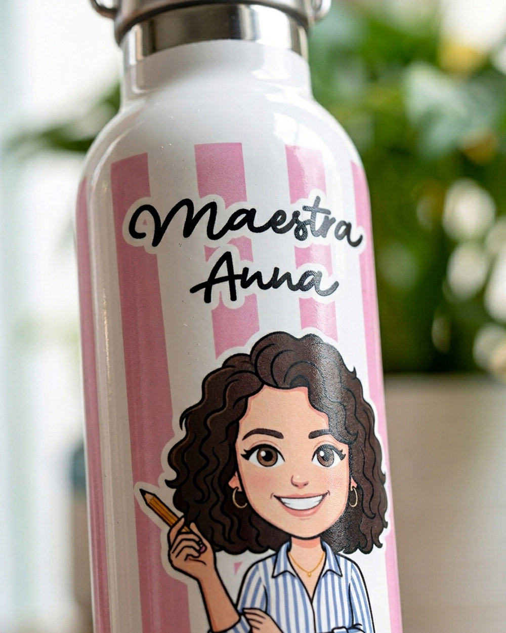 borraccia personalizzata avatar maestra padova laboratorio olalla idea regalo originale