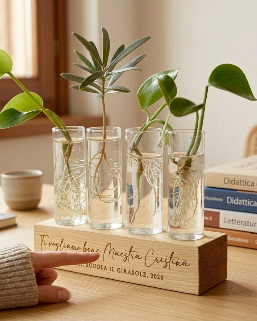 vaso personalizzato maestra talee piante propagazione idroponica configuratore