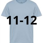 11/12 ANNI TSHIRT BAMBINO AZZURRO CIELO