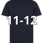 11/12 ANNI TSHIRT BAMBINO BLU NAVY