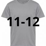 11/12 ANNI TSHIRT BAMBINO GRIGIA