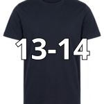 13/14 ANNI TSHIRT BAMBINO BLU NAVY